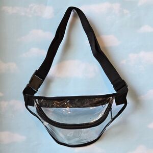 Beis Black Clear Fanny Pack - New